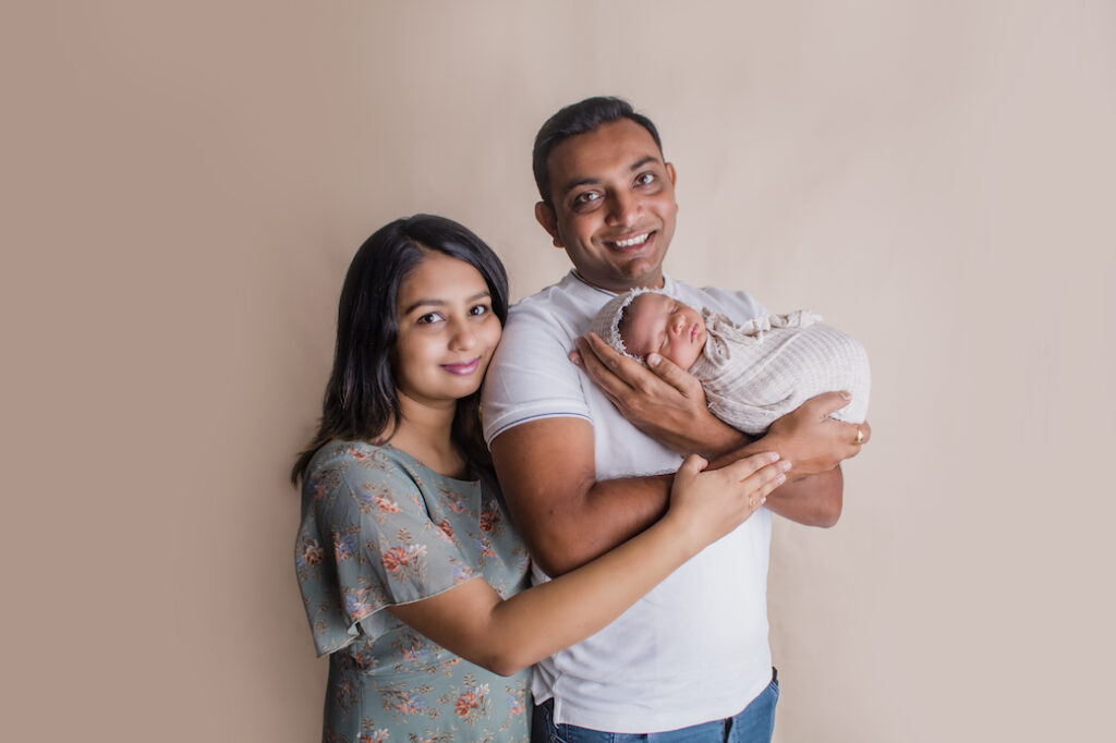 indian family newborn photos gold coast qld