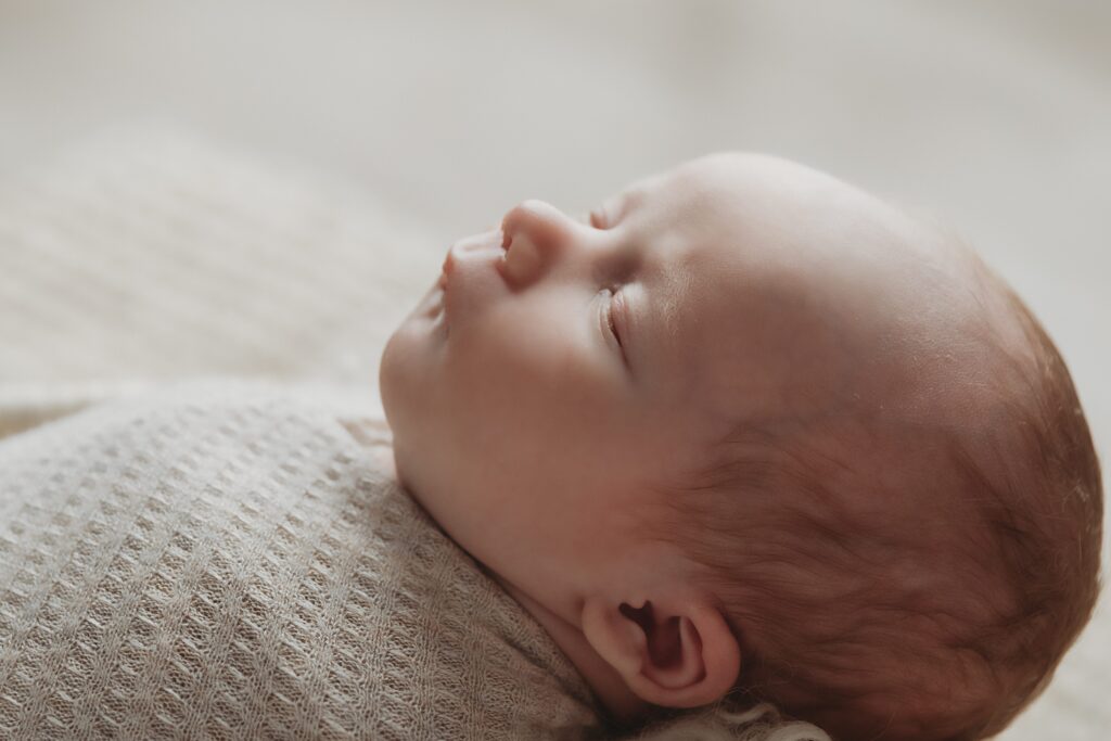 Newborn Photography Gold Coast QLD back lit newborn photo